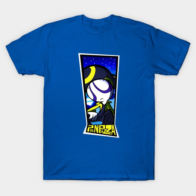 Pan Pizza Exclamation T-Shirt by RebelTaxi